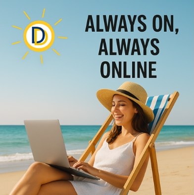 Domein-Direct always on - always online