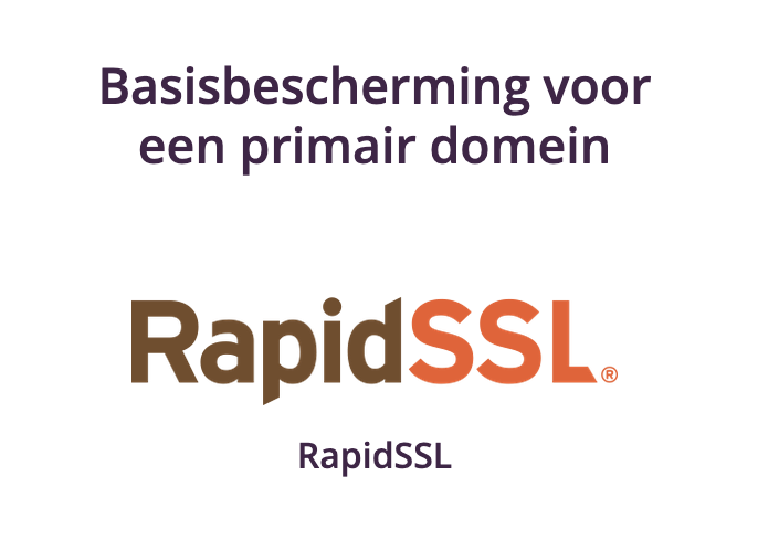 rapidSSL domein